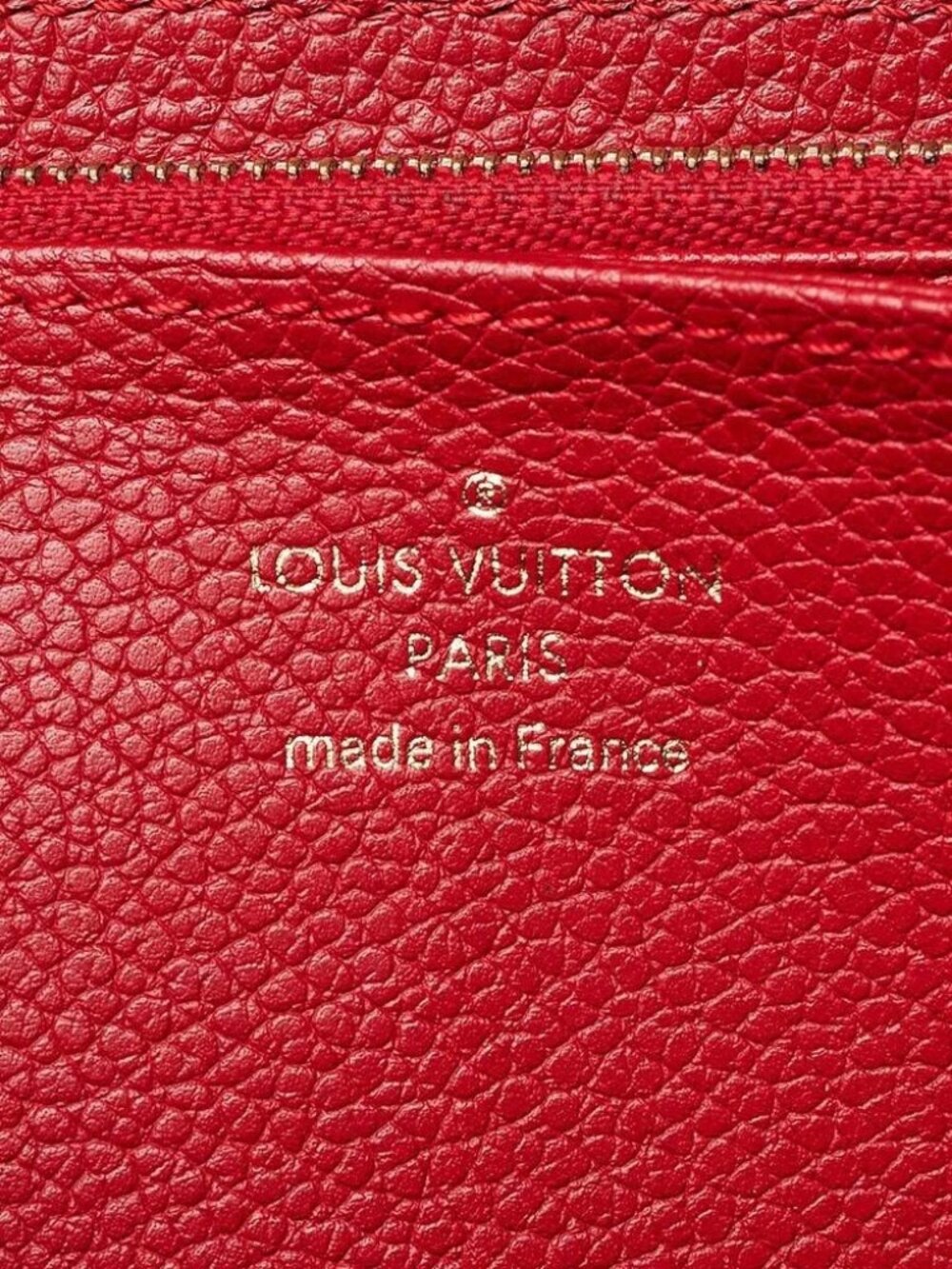 Louis Vuitton Cerise Monogram Empreinte Leather Zippy Wallet - Picture 9 of 11